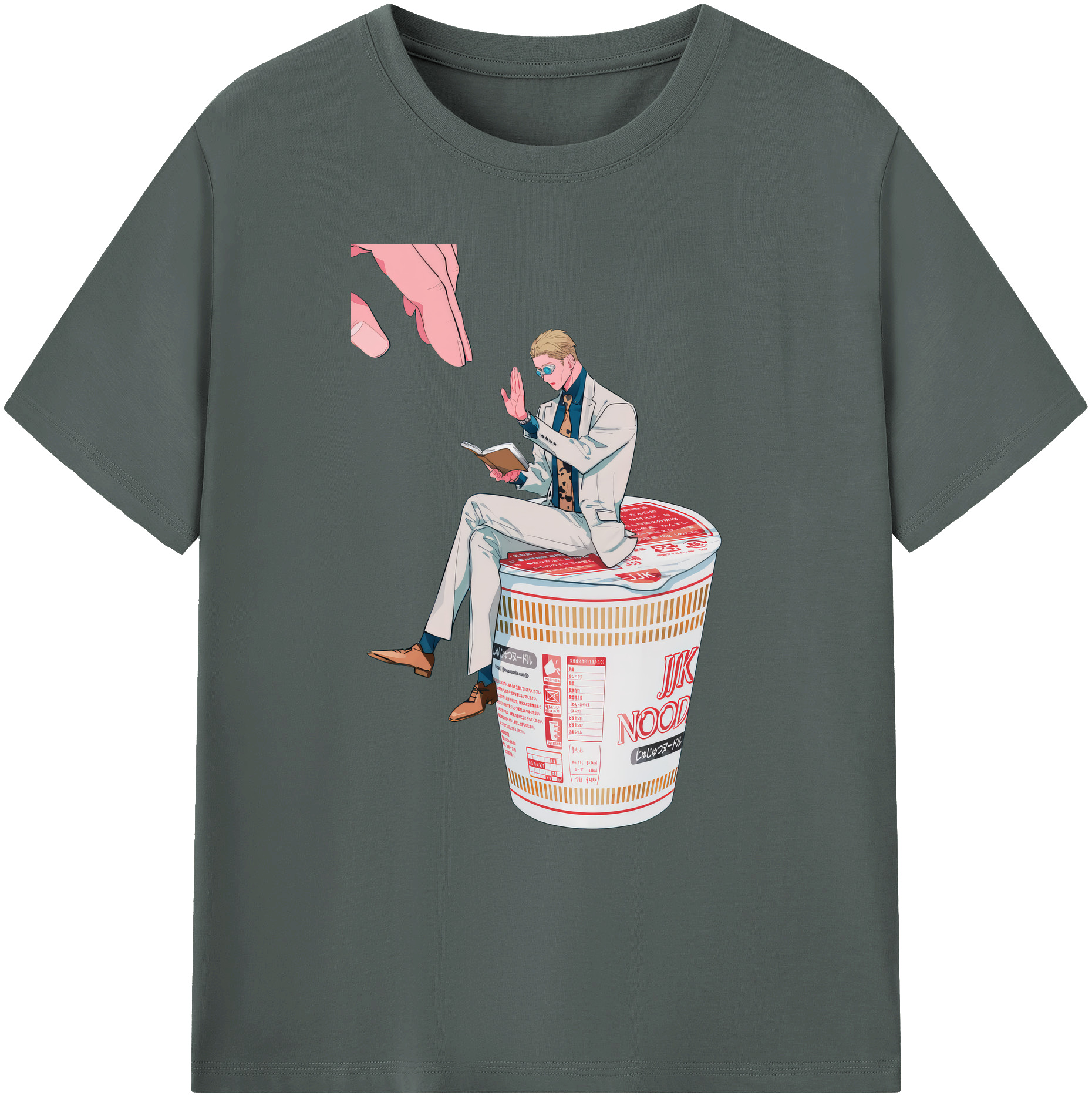 （画像用） 呪術廻戦 Jujutsu Kaisen 綿100％ メンズ半袖Tシャツ｜肌触りやわらか＆通気性